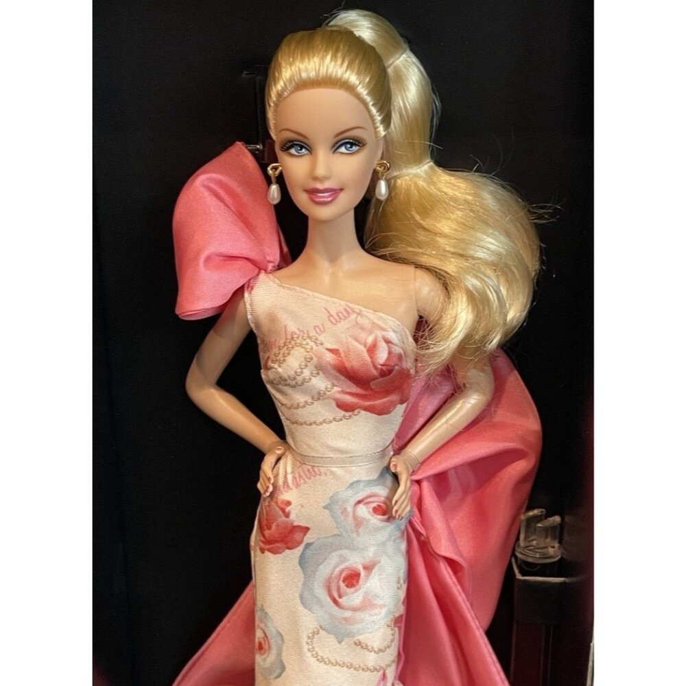 Rose Splendor Barbie Doll Avon Pink Label Robert Best T4349 - Picture 2 of 15